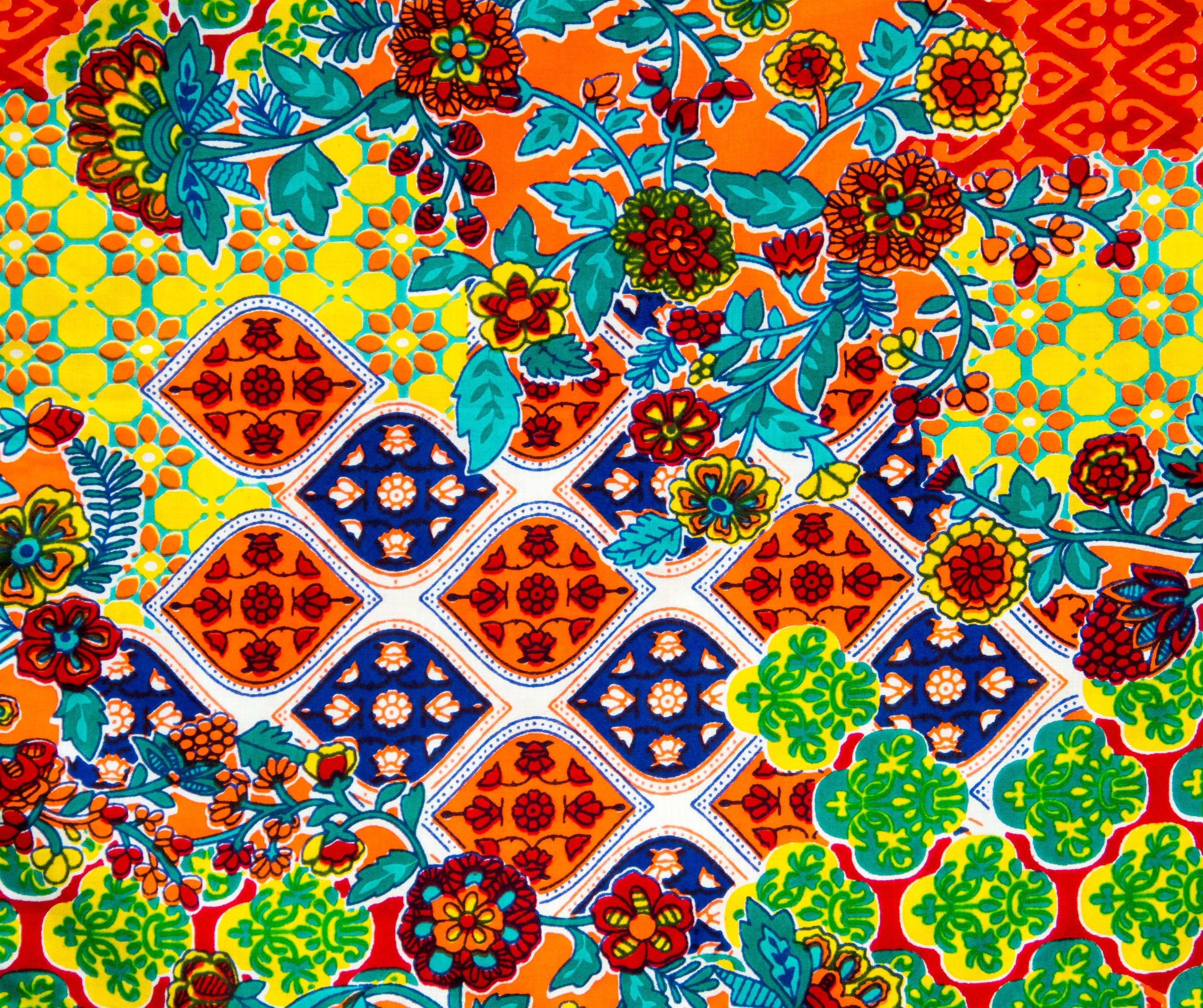 Federe decorative TEJA in cotone stampato – Set da 2, 40×40 cm