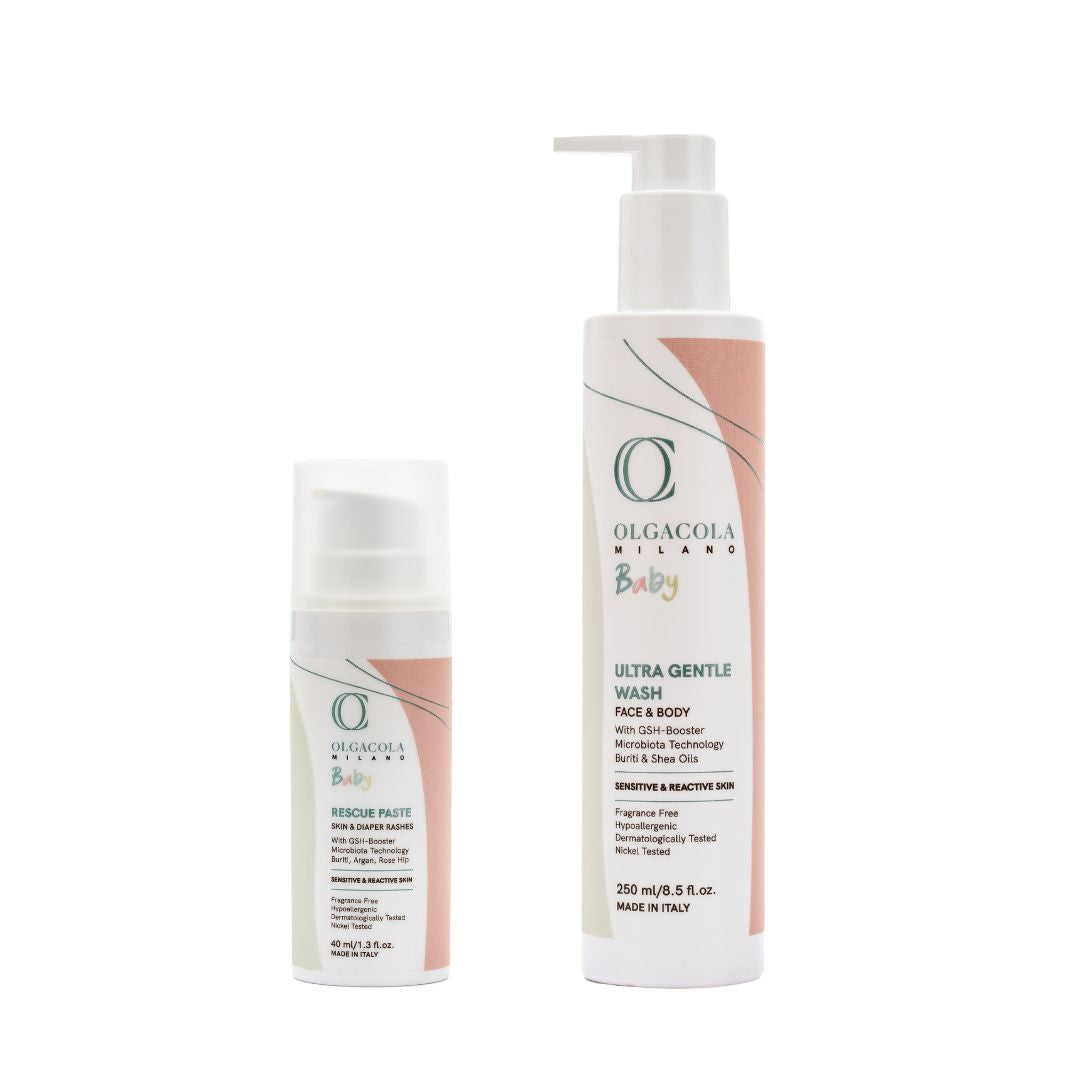 Kit pelle sensibile Rescue Paste + Detergente delicato