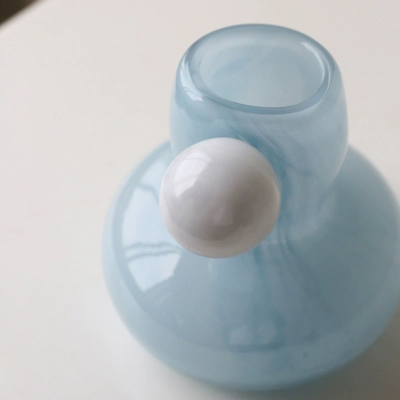 Bonbon Mini Glazed Decorative Jar – Playful Pastel Bud Vase & Modern Home Accent-2