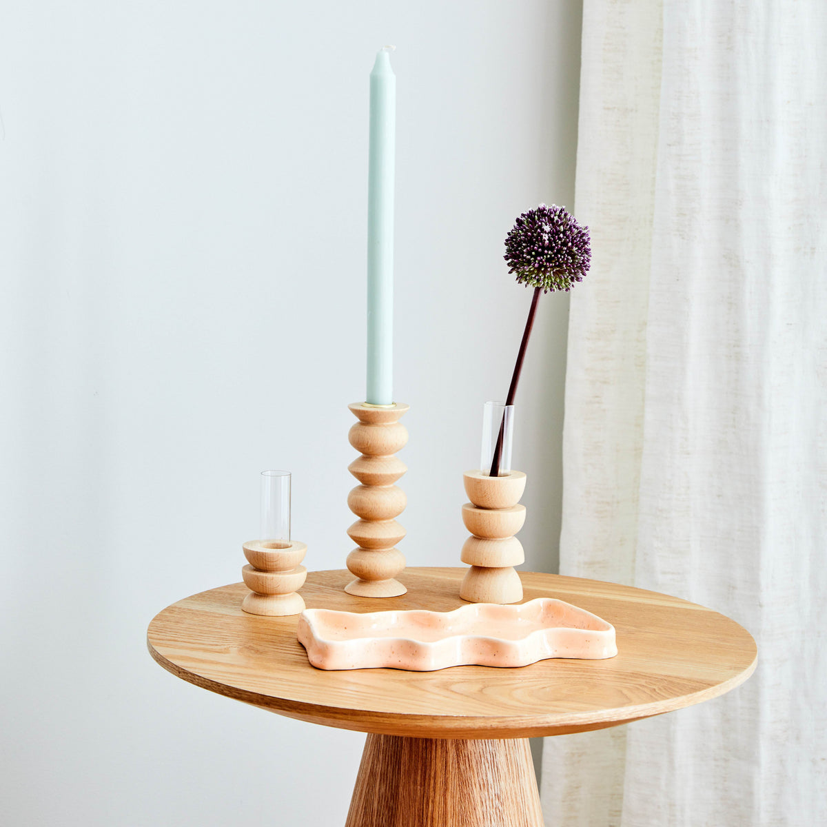 Totem Wooden Vase - Medium Nº 4-4