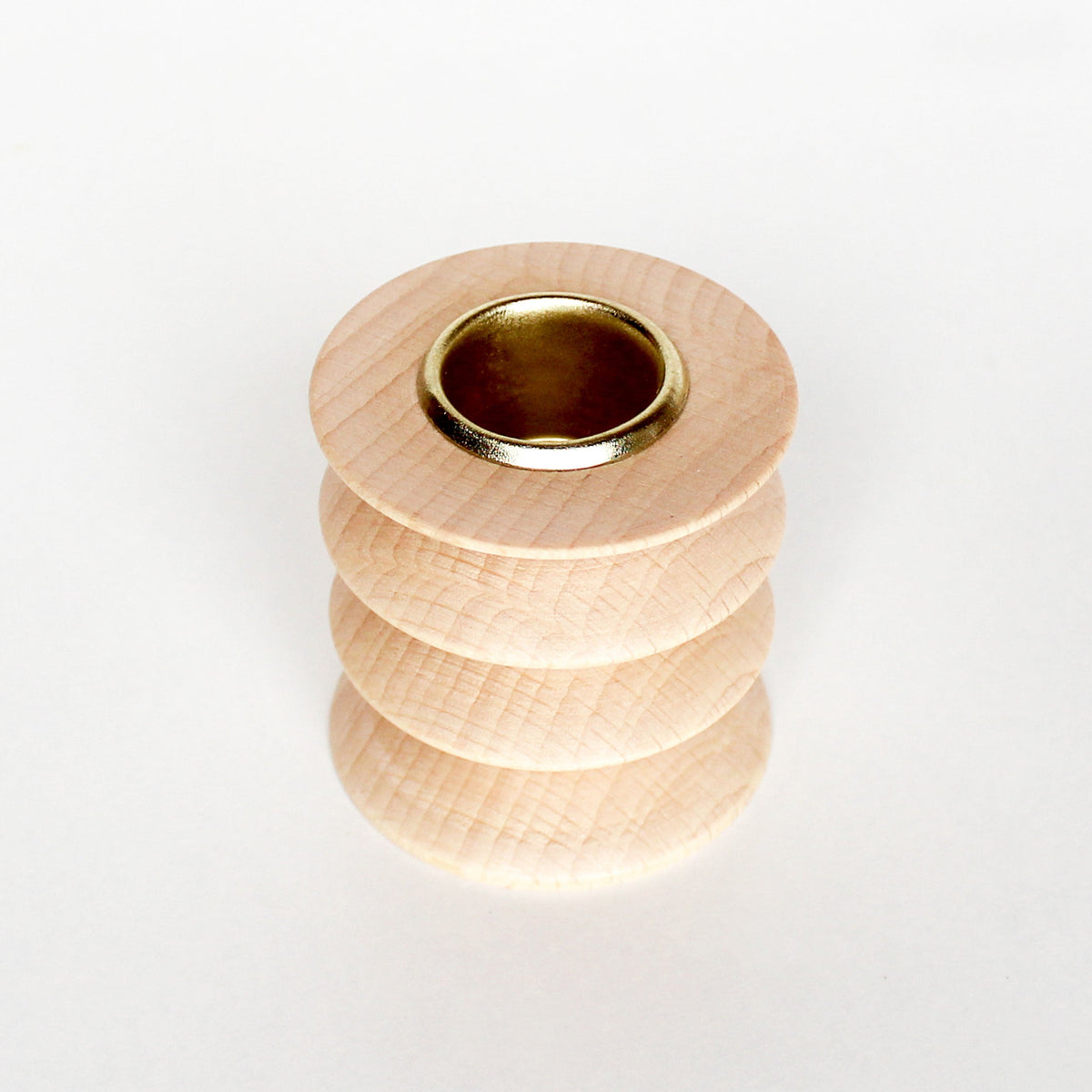 Totem Wooden Candle Holder - Short Nº 2-1