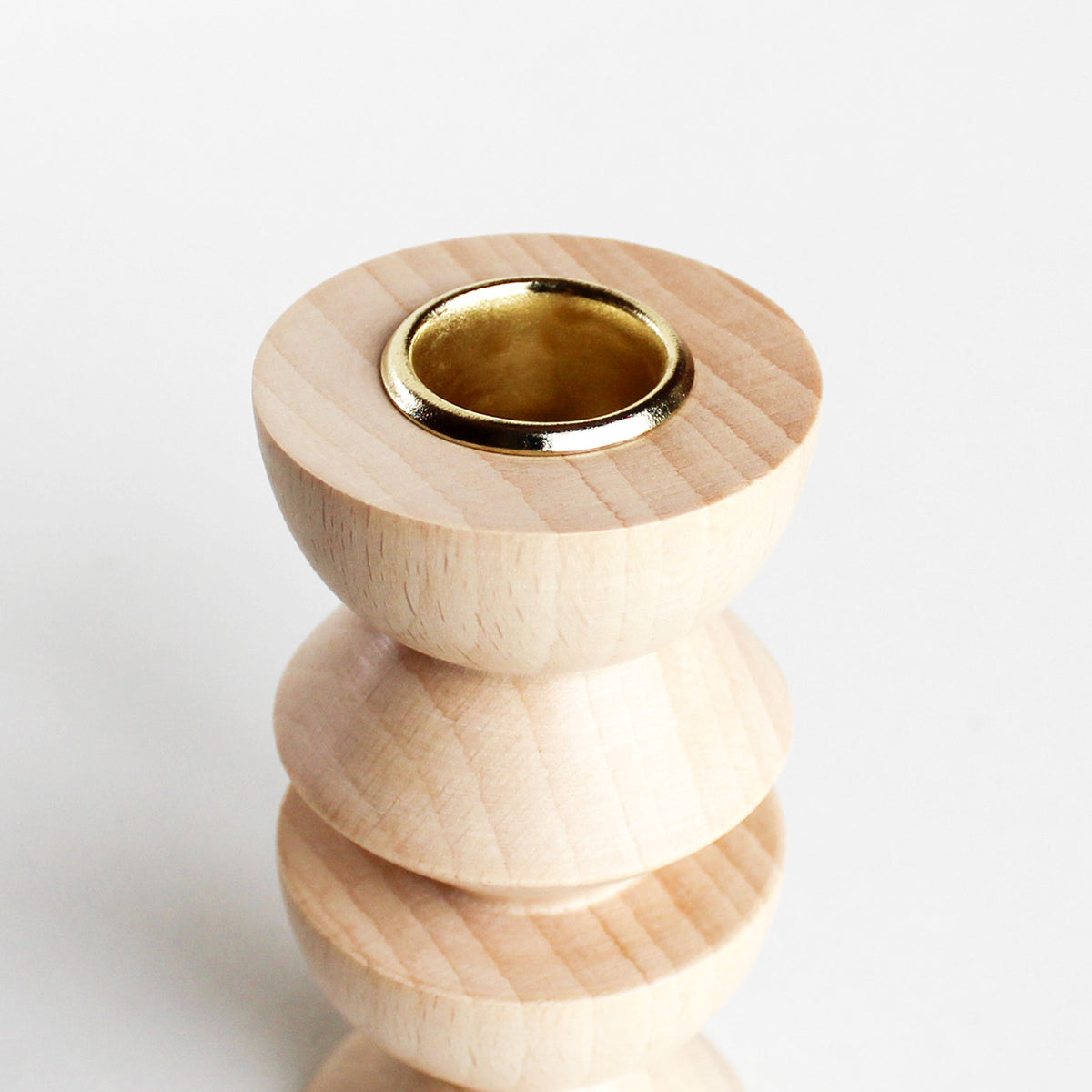 Totem Wooden Candle Holder - Tall Nº 3-1