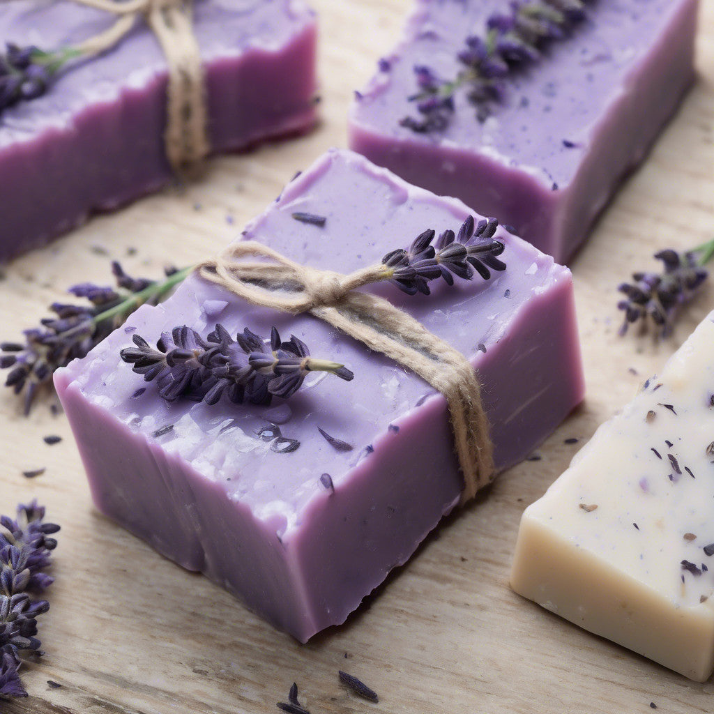 Sapone naturale alla lavanda - 2 pezzi