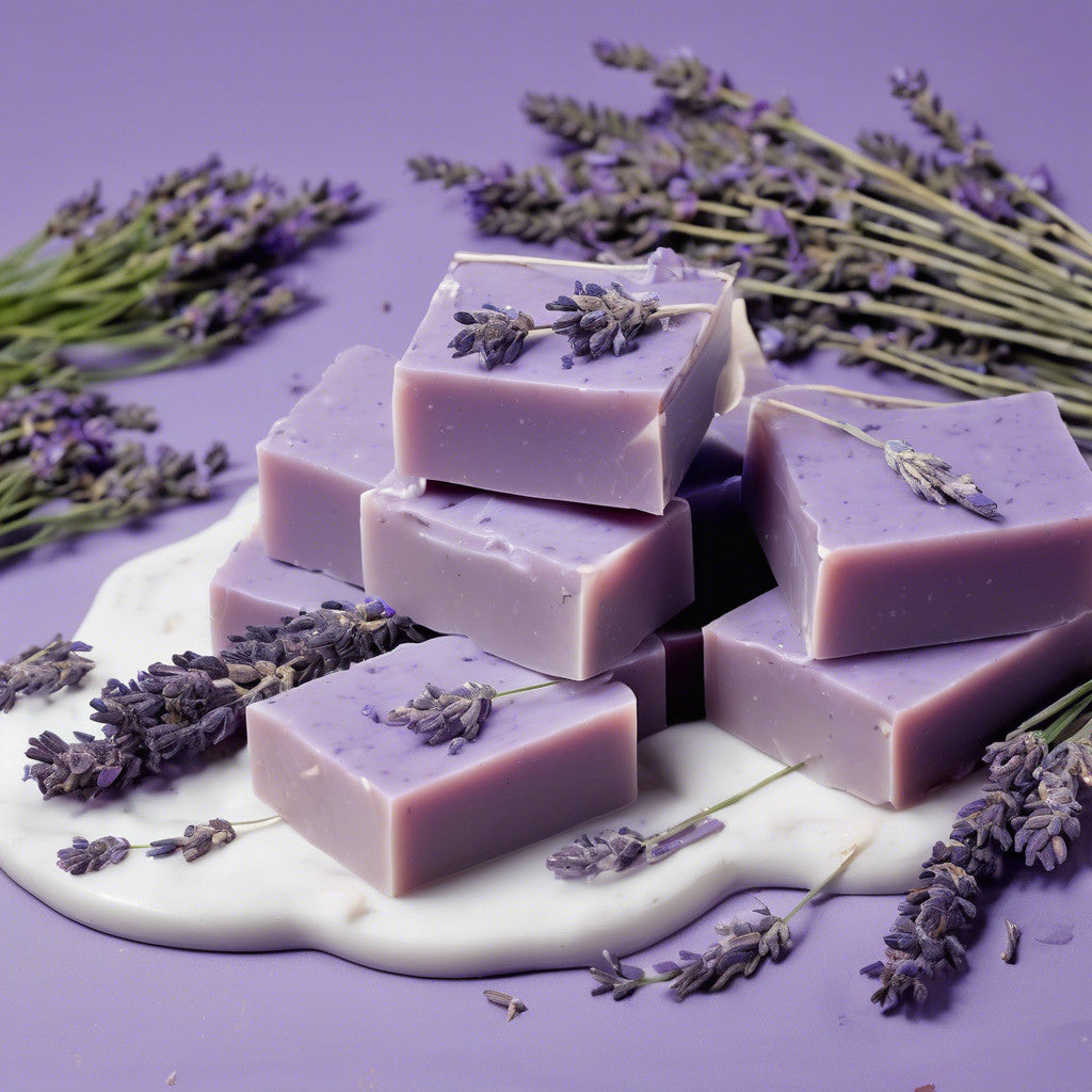 Sapone naturale alla lavanda - 2 pezzi