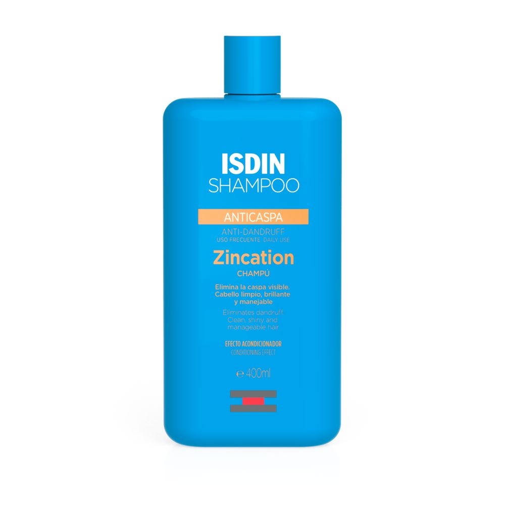 Shampoo antiforfora Isdin Zincation uso frequente 400 ml