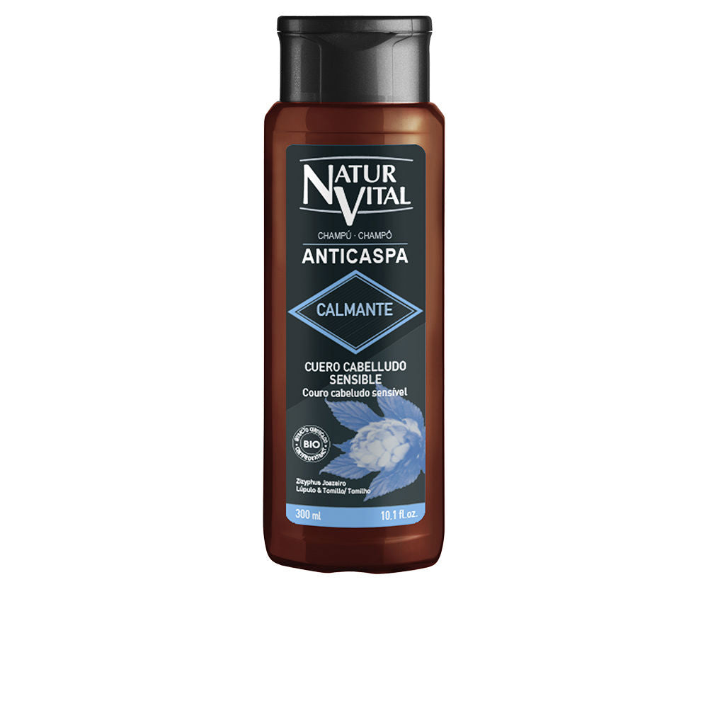 Shampoo antiforfora lenitivo NaturVital uomo 300 ml